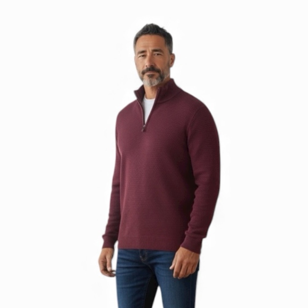 Jos.A.Bank Mock Turtleneck Sweater